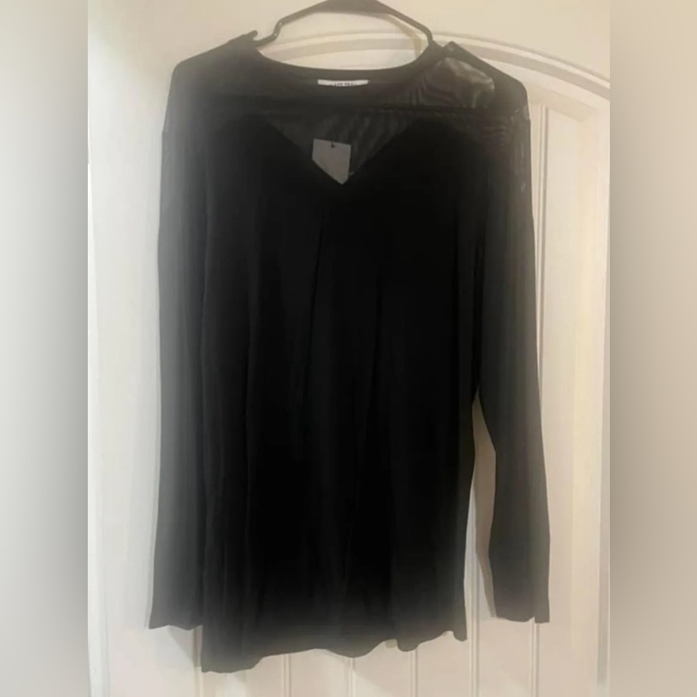 Crazy Train Sheer Top